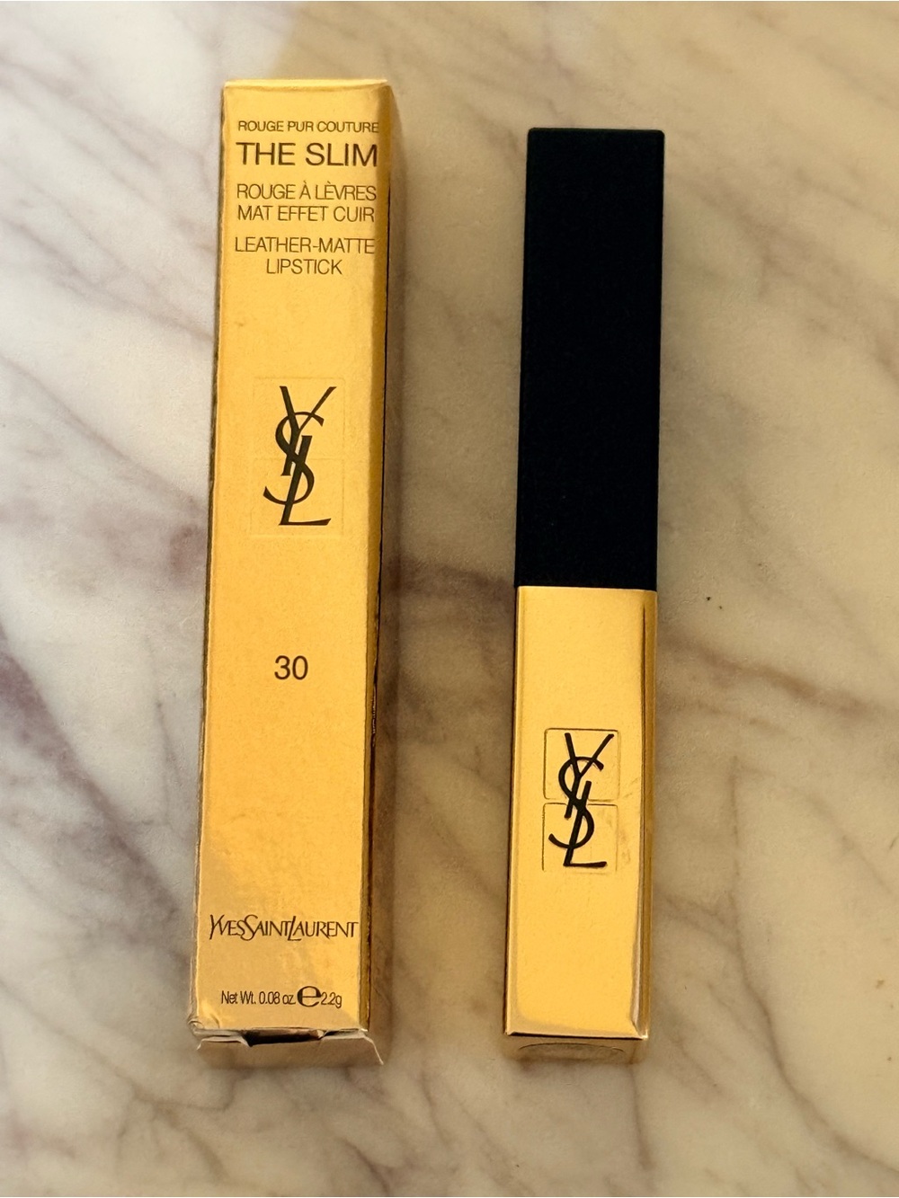 Yves Saint Laurent 
Rouge Pur Couture The Slim Matte Lipstick Nude Protest NIB - Picture 5 of 7